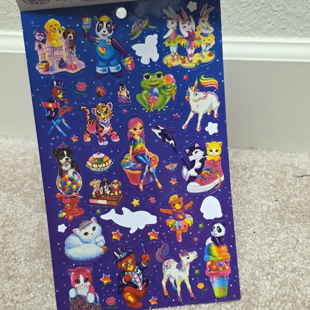 Lisa Frank Colorful Sticker Set - Picture 6 of 8